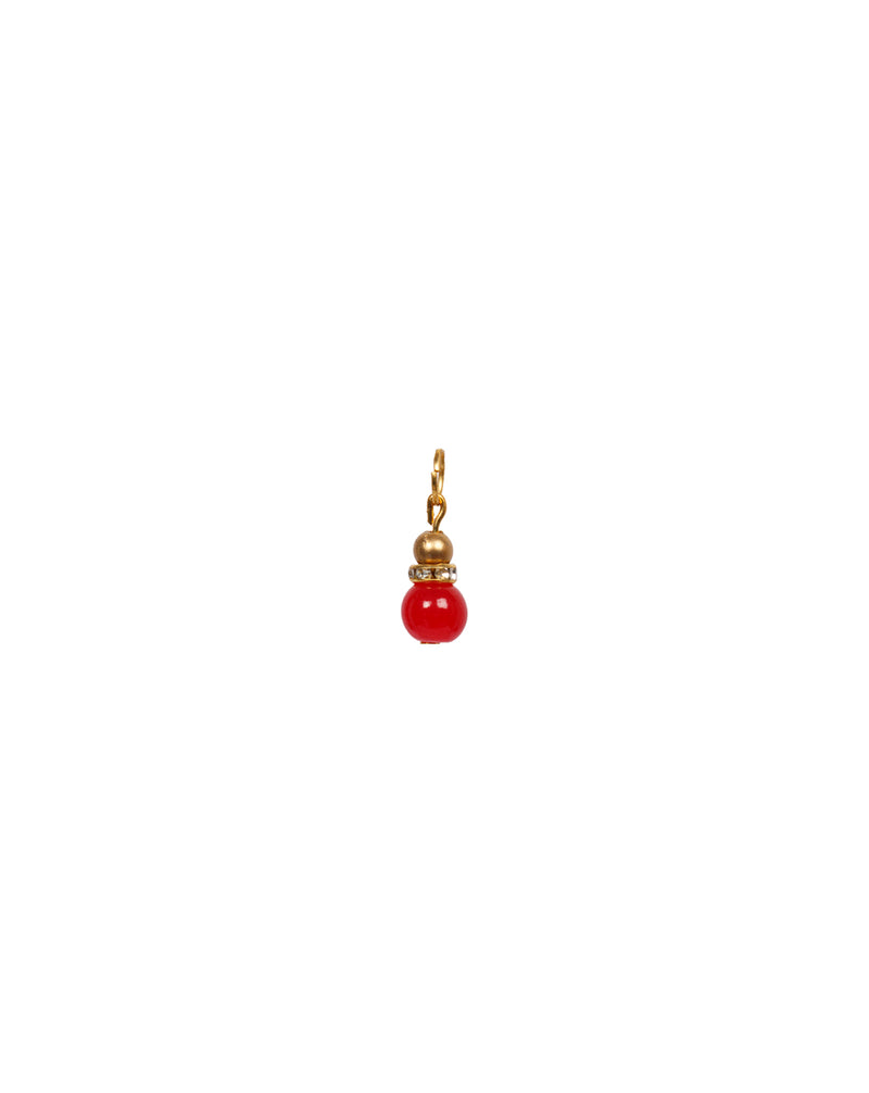Small bead Tassel / Latkans-Cherry Red