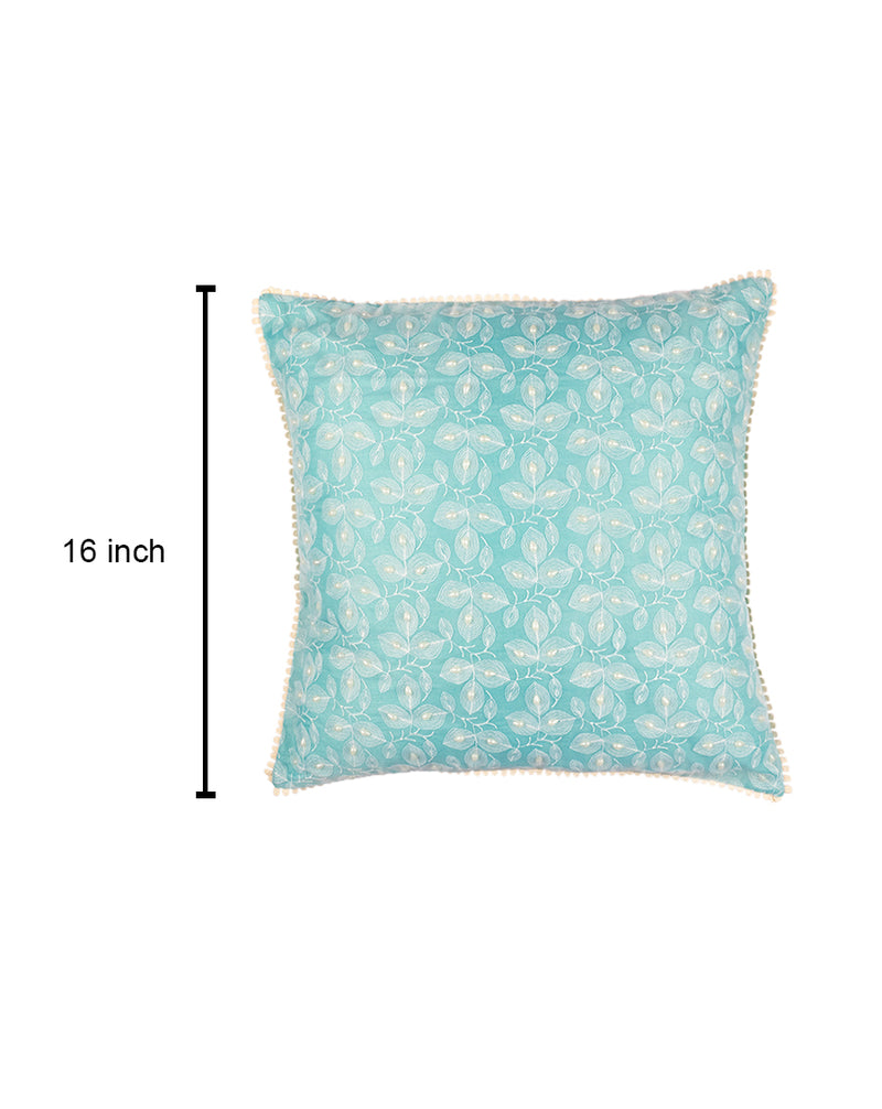 Pearl Embellished Cushion Cover