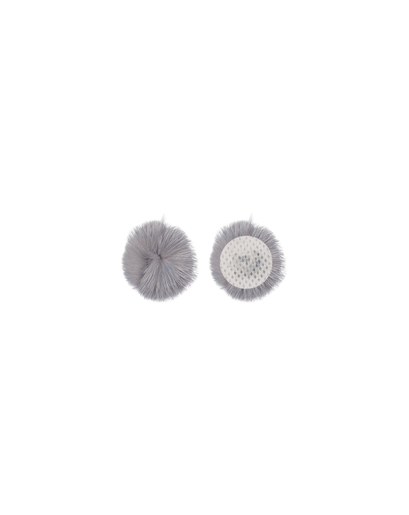 Small Fur patch-Grey